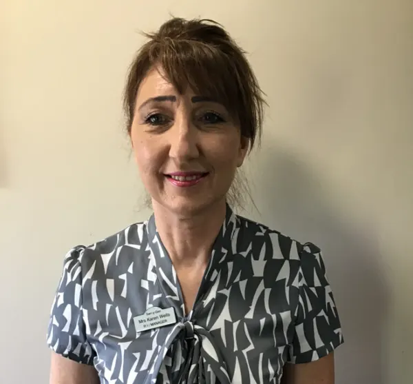 Karen Wells, care team at SWN-Y-GAN Nursing Home Swansea